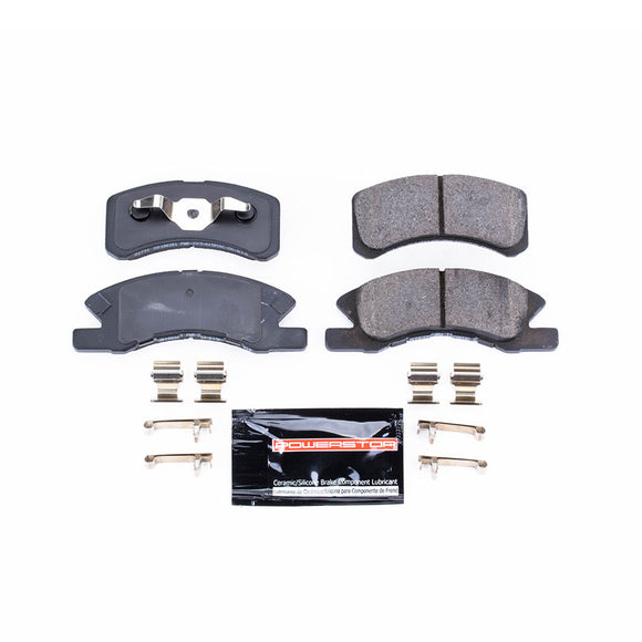 PowerStop Z23 Evolution Sport Carbon-Fiber Brake Pads With Hardware