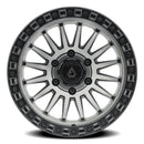 20x9 Arena Wheel Mesa Satin Gun Metal Center Satin Black Lip 6x135 ET0 CB87.12