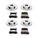 PowerStop Z23 Daily Driver Carbon-Fiber Ceramic Brake Pad and Drilled & Slotted