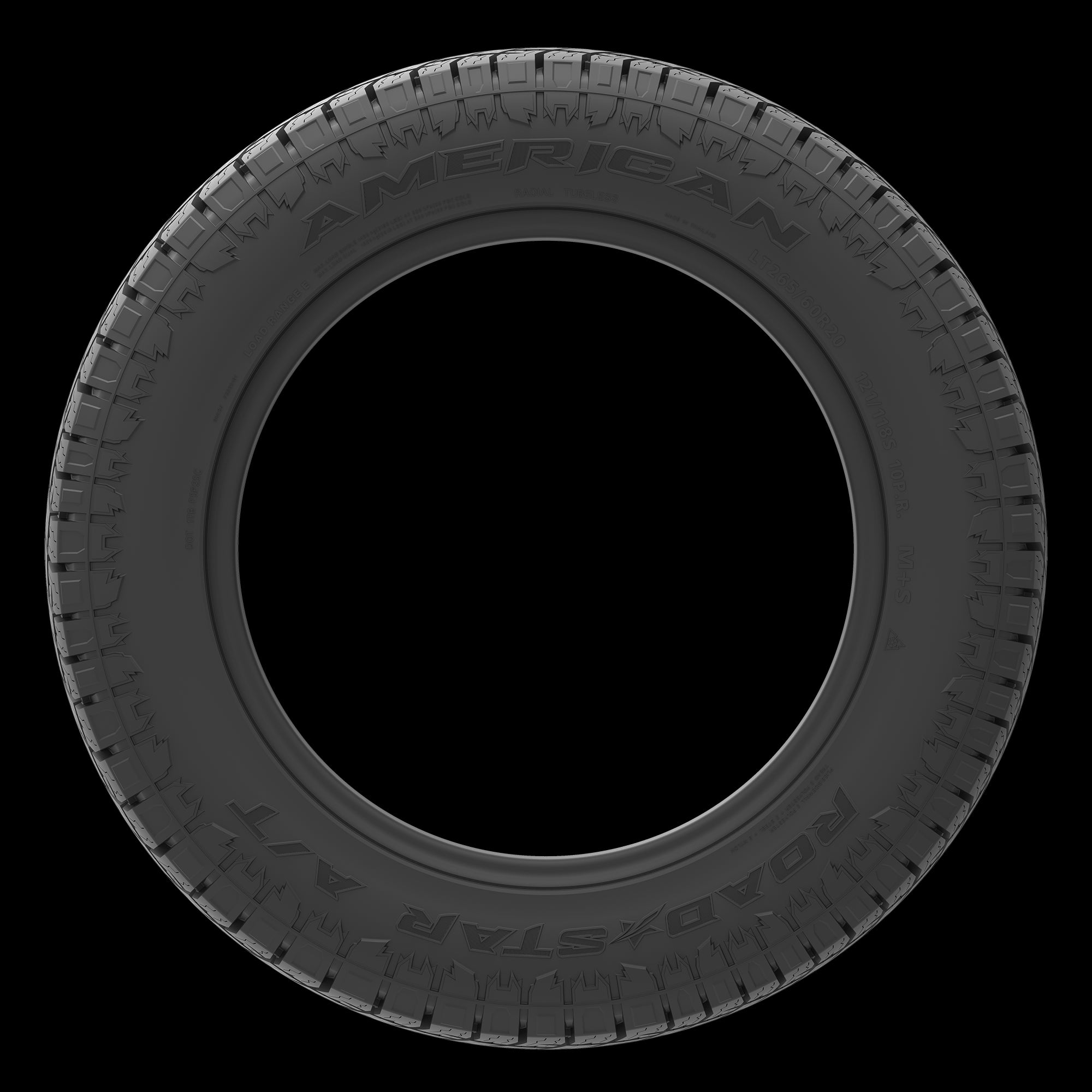 American Roadstar A/T Tire(s) 265/70R17 113T SL BSW 265 70 17 2657017