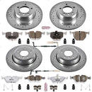 PowerStop Z26 Street Performance Ceramic Brake Pad and Drilled & Slotted Rotor K