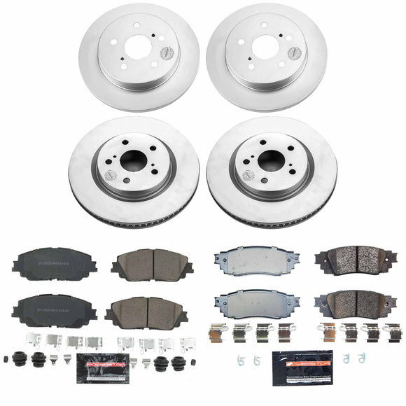 Z23 Daily Driver Premium Carbon-Fiber Ceramic Brake Pad and Fully Coated Rotor K