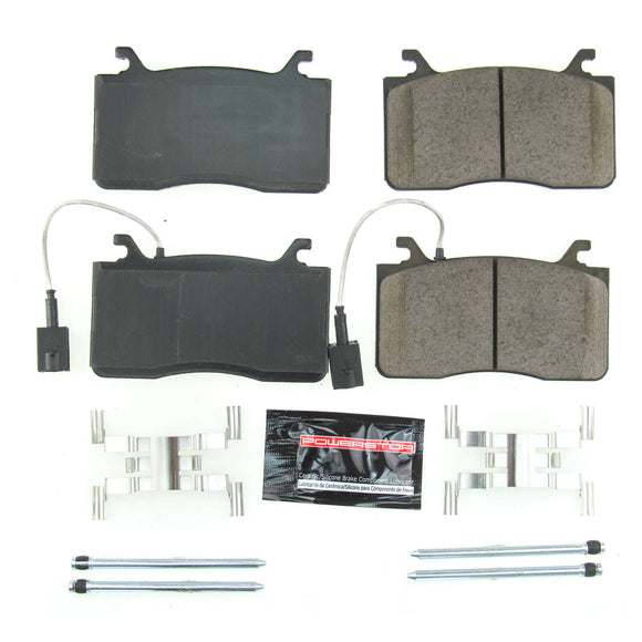 PowerStop Z23 Evolution Sport Carbon-Fiber Brake Pads With Hardware