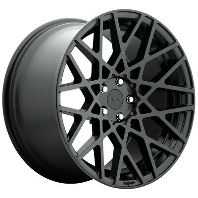18X8.5 Rotiform BLQ Matte Black 5x114.3 R112188565+38
