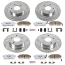 PowerStop Z26 Street Performance Ceramic Brake Pad and Drilled & Slotted Rotor K