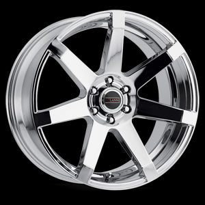 17x8 Vision 9042V Sultan Chrome 6x127 6x5 ET30 Wheel Rim