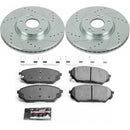 PowerStop Z23 Daily Driver Carbon-Fiber Ceramic Brake Pad and Drilled & Slotted