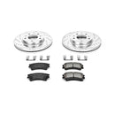 PowerStop Z23 Daily Driver Carbon-Fiber Ceramic Brake Pad and Drilled & Slotted