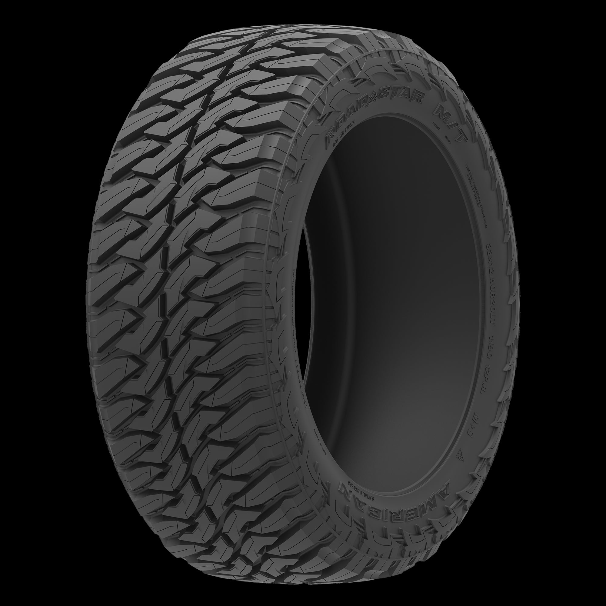 American Roadstar M/T Tire(s) 33X12.50R22 114Q LRF 33 12.50 22 3312.5022