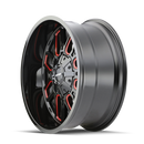 20X9 Mayhem Cogent Black-Red Wheel/Rim 6x135 ET18 8107-2937BTR18
