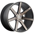 9.5x19 Niche Wheels M150 Verona Matte Black Machined Wheel 5x114.3 ET35 CB72.56-3