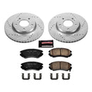 PowerStop Z23 Daily Driver Carbon-Fiber Ceramic Brake Pad and Drilled & Slotted