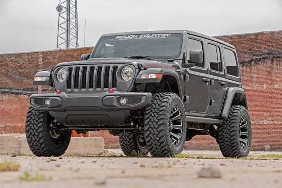 Rough Country 2.5" Lift Kit For Jeep Wrangler Unlimited 4WD 24-25