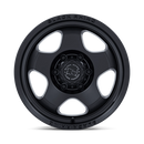 17X8 Black Rhino BR031 Sol Matte Black 6X114.3 ET20 CB66.06 Wheel Rim