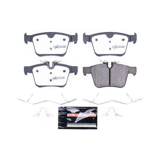 PowerStop Z36 Truck And Tow Carbon-Fiber Ceramic Brake Pads With Hardware