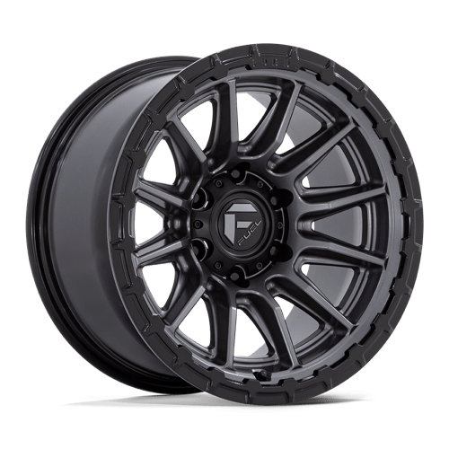 20x10 Fuel Off-Road FC866 Piston Matte Gunmetal Black Lip 6x139.7 ET-18 Wheel