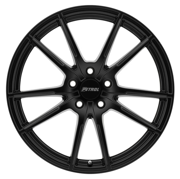 17X8 Petrol P0A M-BLK 5X120 ET35 wheel/rim