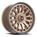 18x9 Vortek VRD-702 Radar Matte Bronze 5x139.7 ET12 CB110.3 Wheel