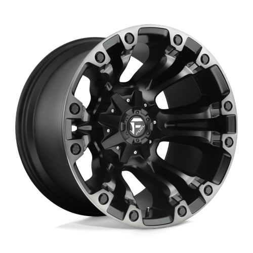 18x9 Fuel Off-Road D851 Vapor Black 8x170 ET-12 CB125.1 Wheel Rim
