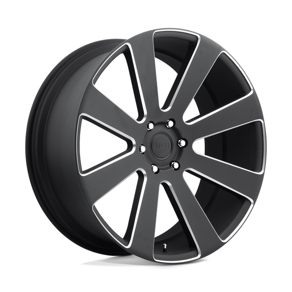 22X9.5 Dub 8-Ball Matte Black Milled 6x139.7 S187229577+20