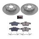PowerStop OE Stock Replacement Low-Dust Ceramic Brake Pad and Rotor Kit