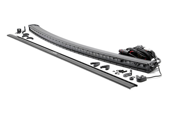 Rough Country Black Series LED 50" Light Curved Single Row