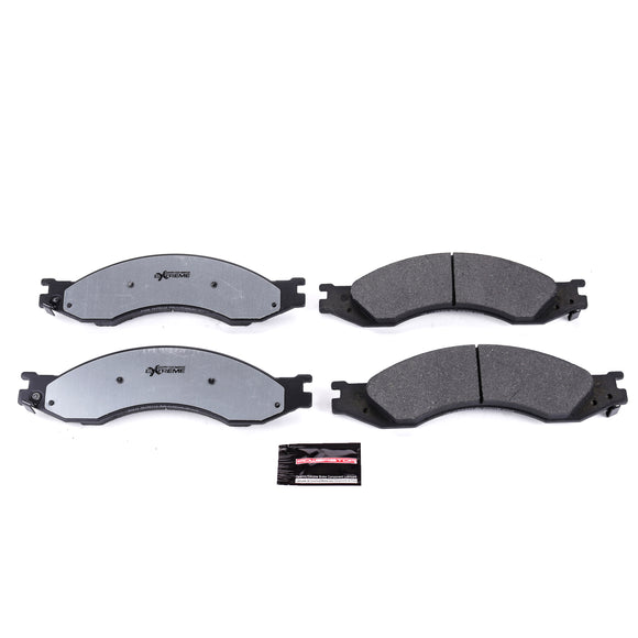 PowerStop Z36 Truck And Tow Carbon-Fiber Ceramic Brake Pads With Hardware