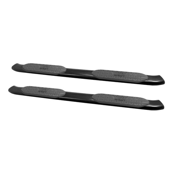 Westin PRO TRAXX 5 Oval Nerf Step Bars Powder Coated Black Steel 21-53725
