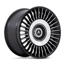 20X9 Asanti Black ABL-40 Tiara Black 5X112 5X120 ET27 Wheel Rim-2