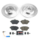 PowerStop Z23 Daily Driver Carbon-Fiber Ceramic Brake Pad and Drilled & Slotted