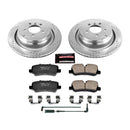 PowerStop Z23 Daily Driver Carbon-Fiber Ceramic Brake Pad and Drilled & Slotted