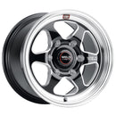 15x10 WELD Performance Ventura6 Drag Black Mill 6x139.7 6x5.5 ET38 Wheel-1