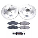 PowerStop Z23 Daily Driver Carbon-Fiber Ceramic Brake Pad and Drilled & Slotted