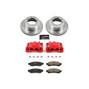 PowerStop Z23 Daily Driver Carbon-Fiber Ceramic Pads Drilled & Slotted Rotor & C