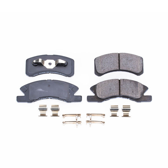 PowerStop Z17 Evolution Ceramic Brake Pads With Hardware