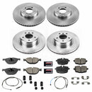 PowerStop OE Stock Replacement Low-Dust Ceramic Brake Pad and Rotor Kit