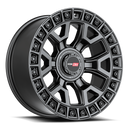 17x9 Vortek VRD-704 Sniper Matte Black 6x114.3 ET12 CB78.1 Wheel Rim