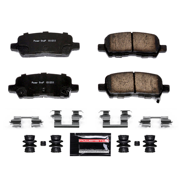 PowerStop Z23 Evolution Sport Carbon-Fiber Brake Pads With Hardware