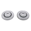 PowerStop Evolution Drilled Slotted Rotors Pair Front For Ford 500
