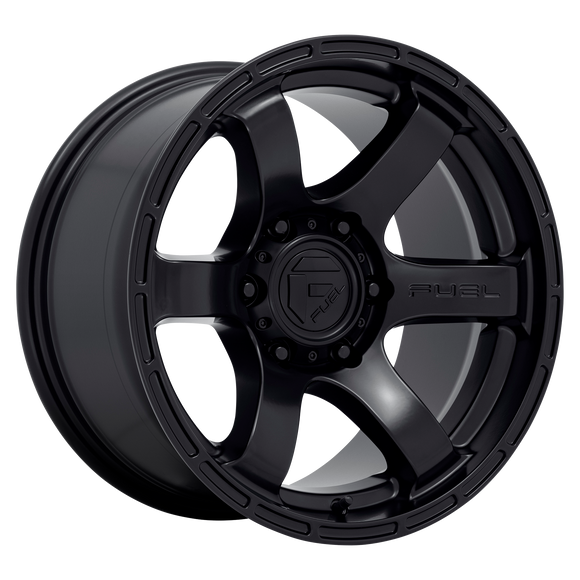 18X9 Fuel D766 RUSH Satin Black 6X114.3 ET20 wheel/rim