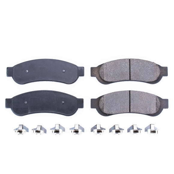 PowerStop Z17 Evolution Ceramic Brake Pads With Hardware