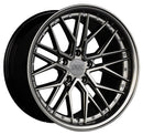18x8.5 XXR 571 Chromium Black Wheel 5x112 ET35 CB73.1-2