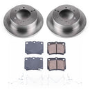 PowerStop OE Stock Replacement Low-Dust Ceramic Brake Pad and Rotor Kit