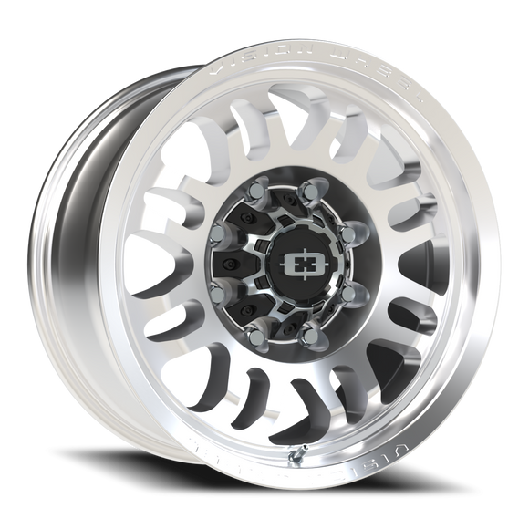 18x9 Vision 409 Inferno Machined Wheel 8x165.1 ET12 CB125.1