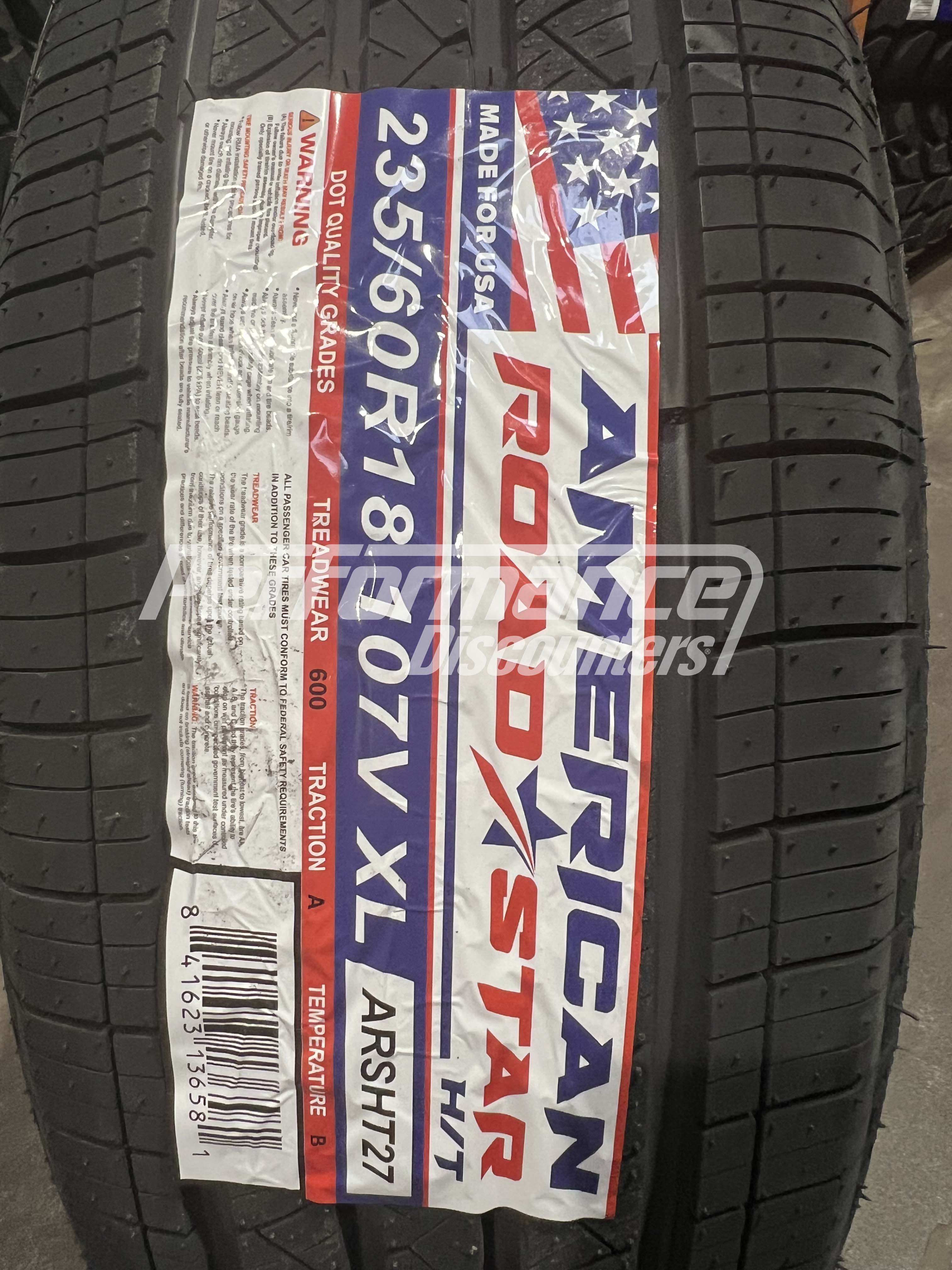 American Roadstar H/T Tire(s) 235/60R18 107V SL BSW 235 60 18 2356018