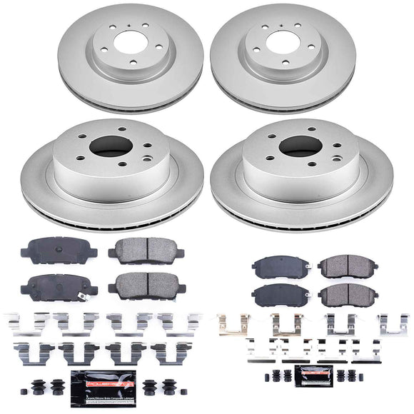 Z23 Daily Driver Premium Carbon-Fiber Ceramic Brake Pad and Fully Coated Rotor K
