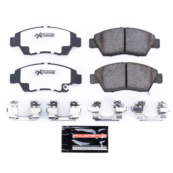 PowerStop Z26 Street Performance Carbon-Fiber Ceramic Brake Pads With Hardware