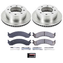 PowerStop OE Stock Replacement Low-Dust Ceramic Brake Pad and Rotor Kit