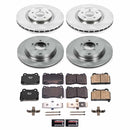 PowerStop OE Stock Replacement Low-Dust Ceramic Brake Pad and Rotor Kit
