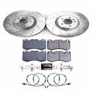 PowerStop Z23 Daily Driver Carbon-Fiber Ceramic Brake Pad and Drilled & Slotted